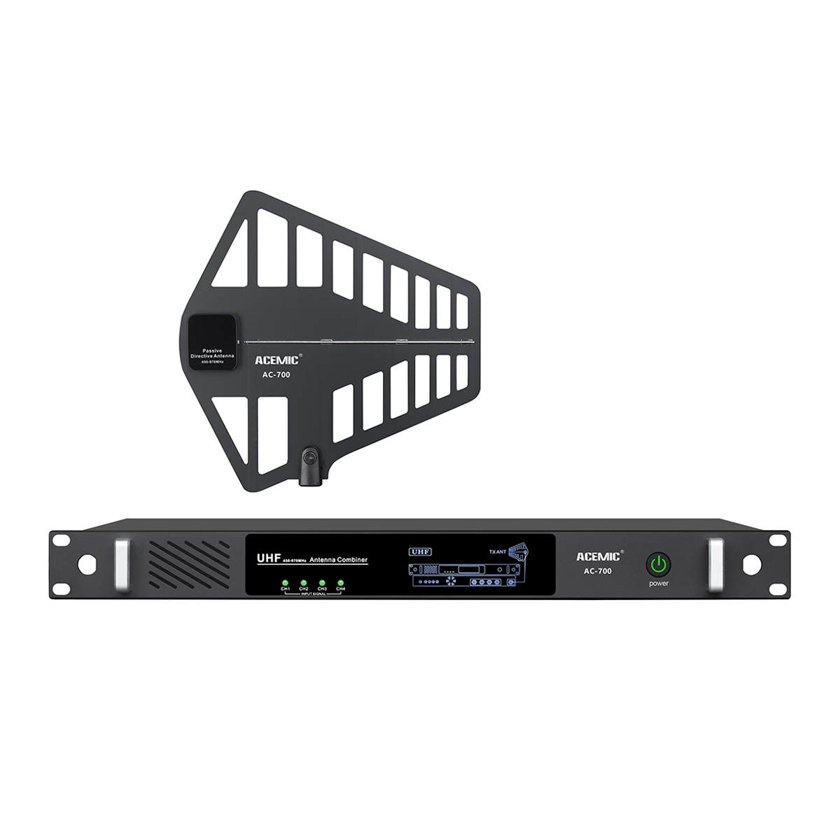 AC-700 Active Antenna Combiner for In-Ear Monitor System