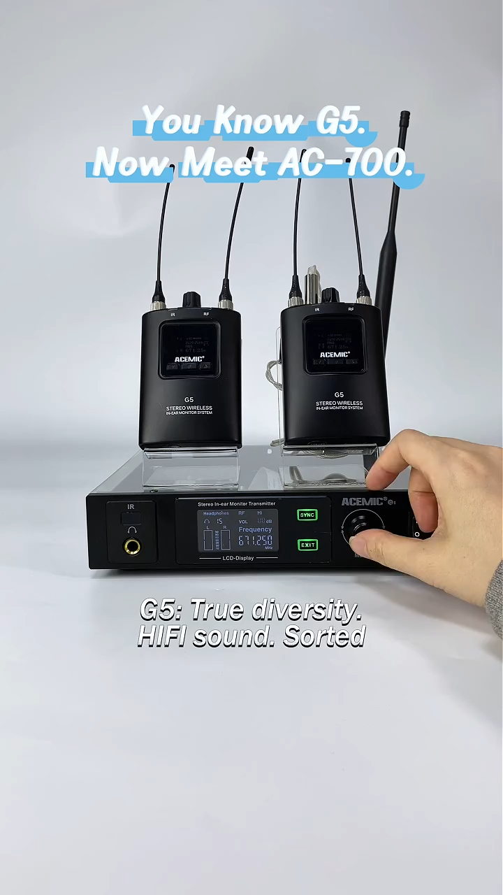 AC-700 Active Antenna Combiner for In-Ear Monitor System