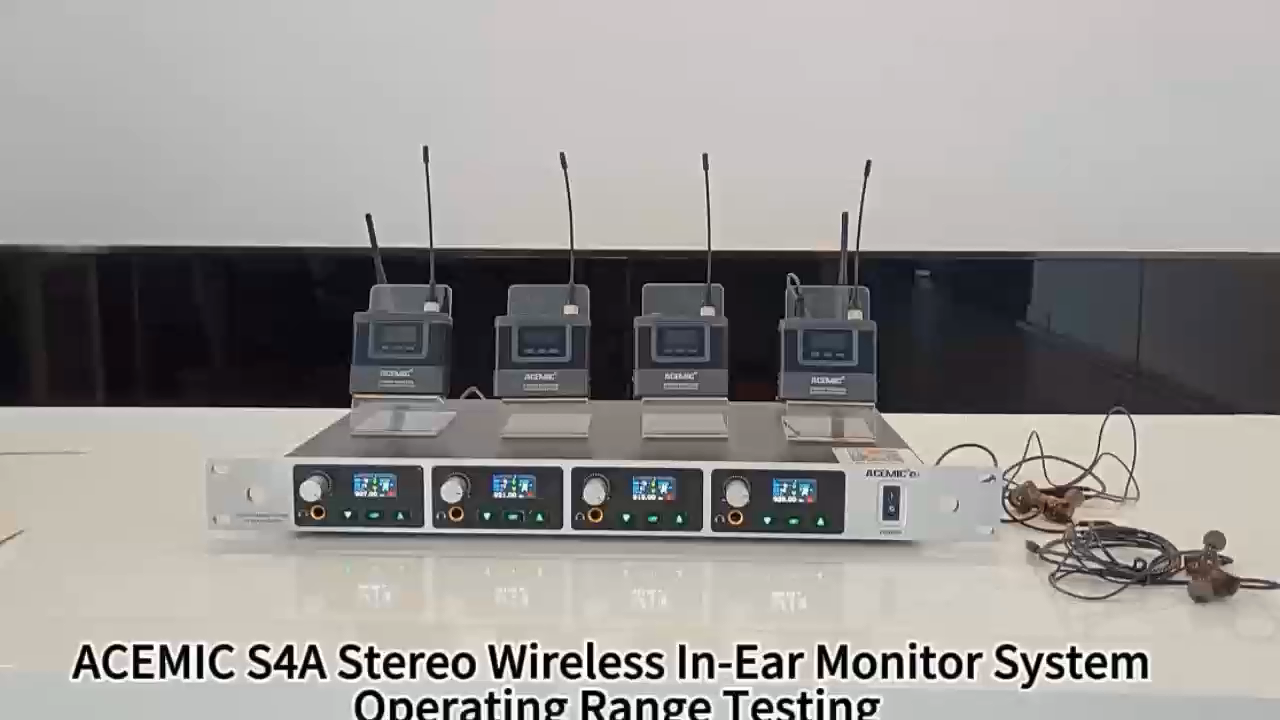 S4A Stereo Wireless In-Ear Monitor System for Whole Band