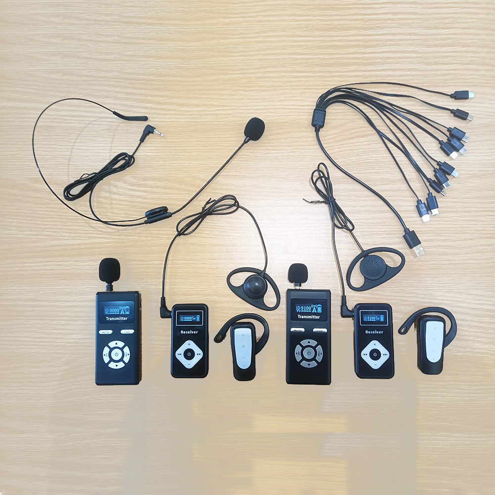 TG-232E 32PCS Wireless Tour Guide System