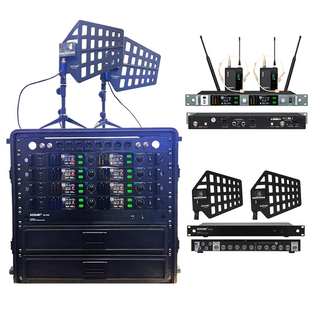 Stage Wireless Microphone Package MicPack-8Ch