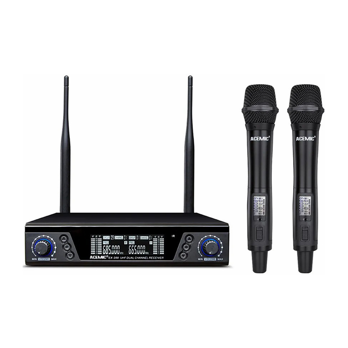 EX-200 Dual Wireless Microphone System for Band