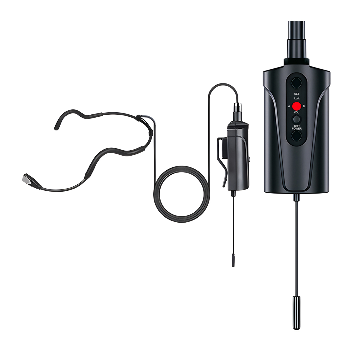 Q2/H2 Fitness Instructor Microphone UHF Dual Channel