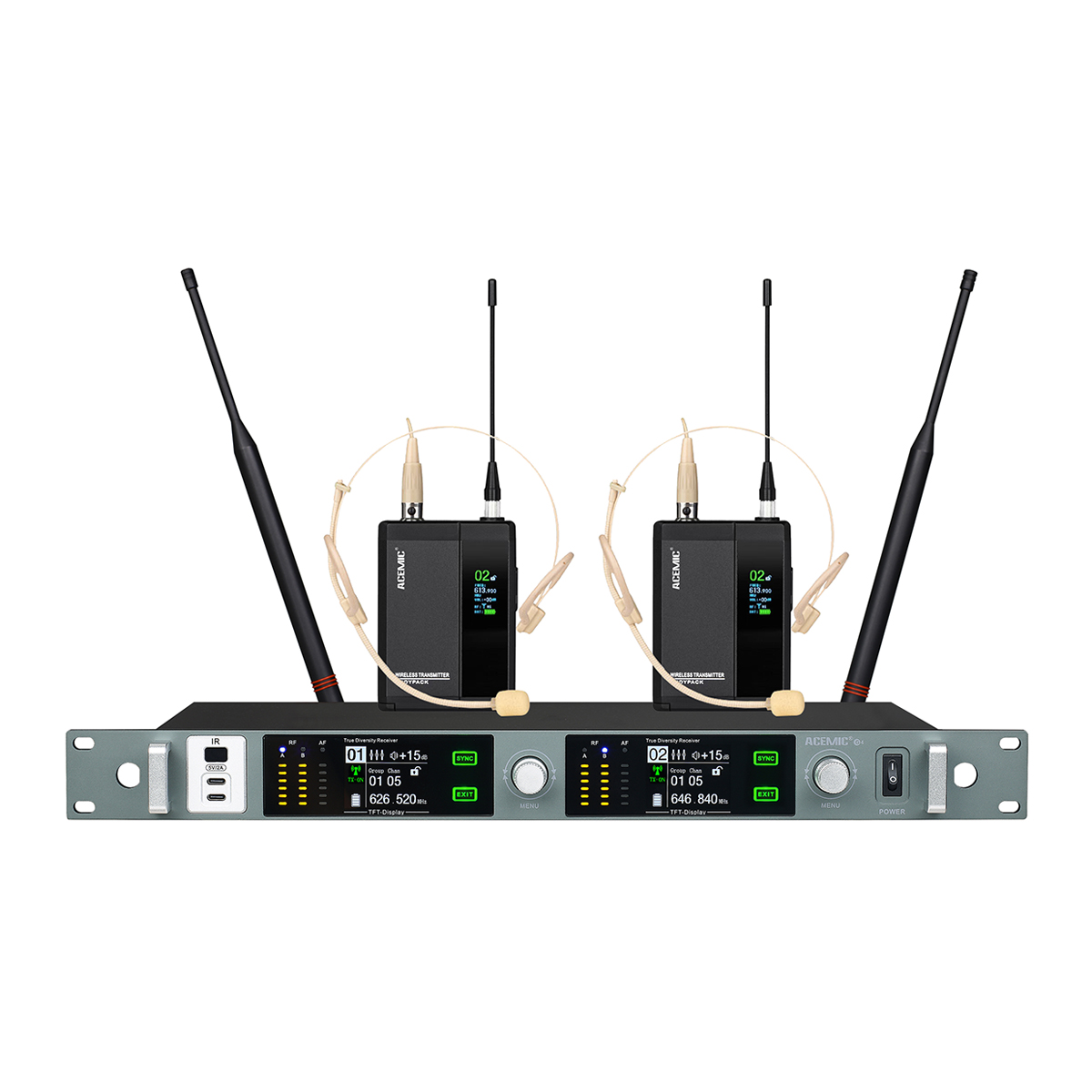 G4/BP-AH Wireless Headset Microphone System for Singing