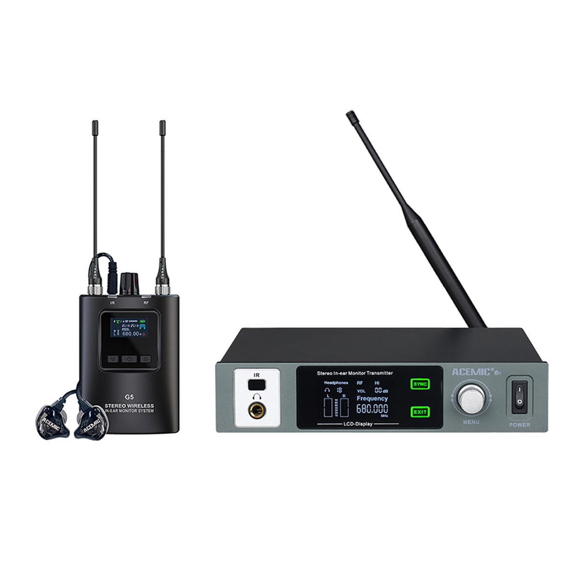 Wireless In-Ear Monitor System Package IEMPack-4Ch