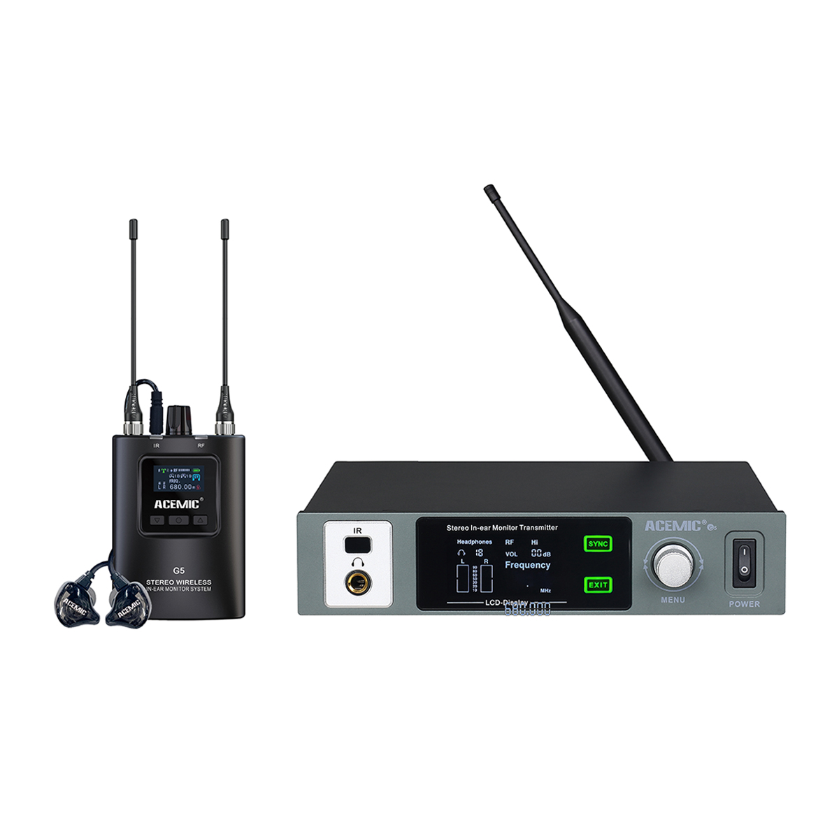G5 Stereo Wireless In-Ear Monitor System for Stage