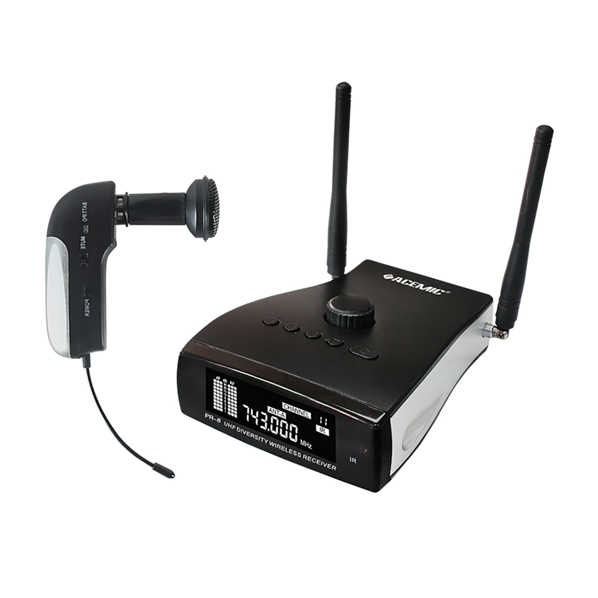 PR-8/HT-1 Wireless Harmonica Microphone for Stage