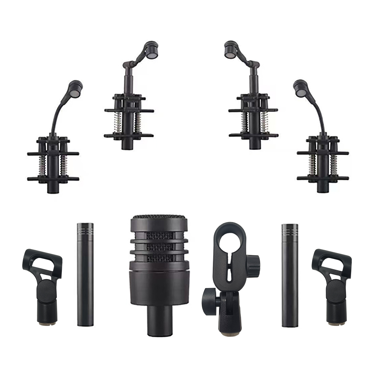 DM-7F 7-Piece Drum Microphone Kit for Live Sound