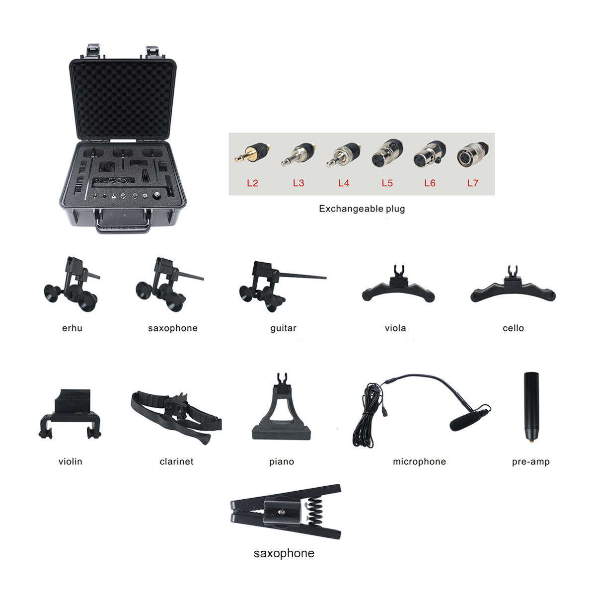 IM-8 Instrument Microphone Kit for Live Stage Performance