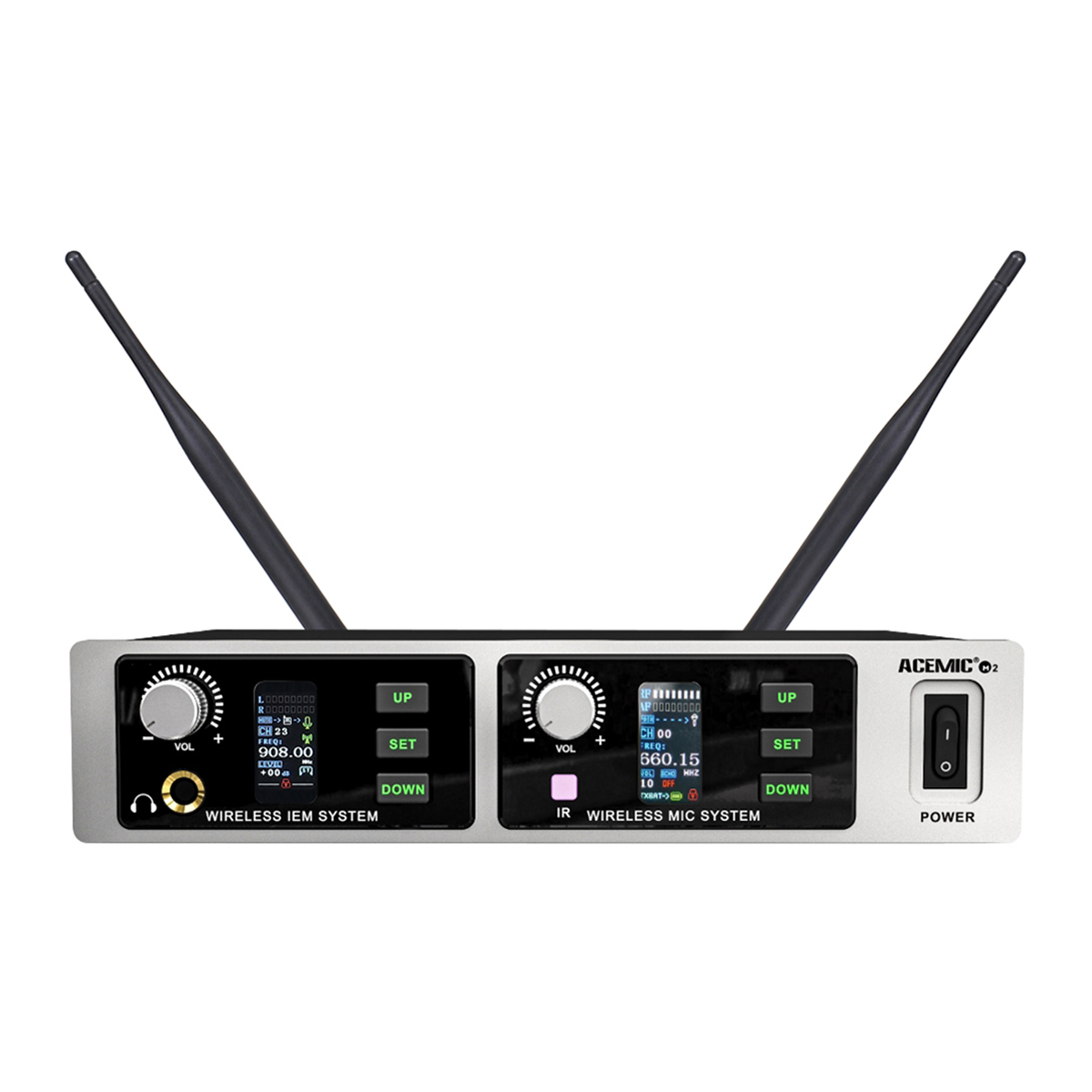 M2 Digital All-in-One Wireless Microphone & In-Ear Monitor System