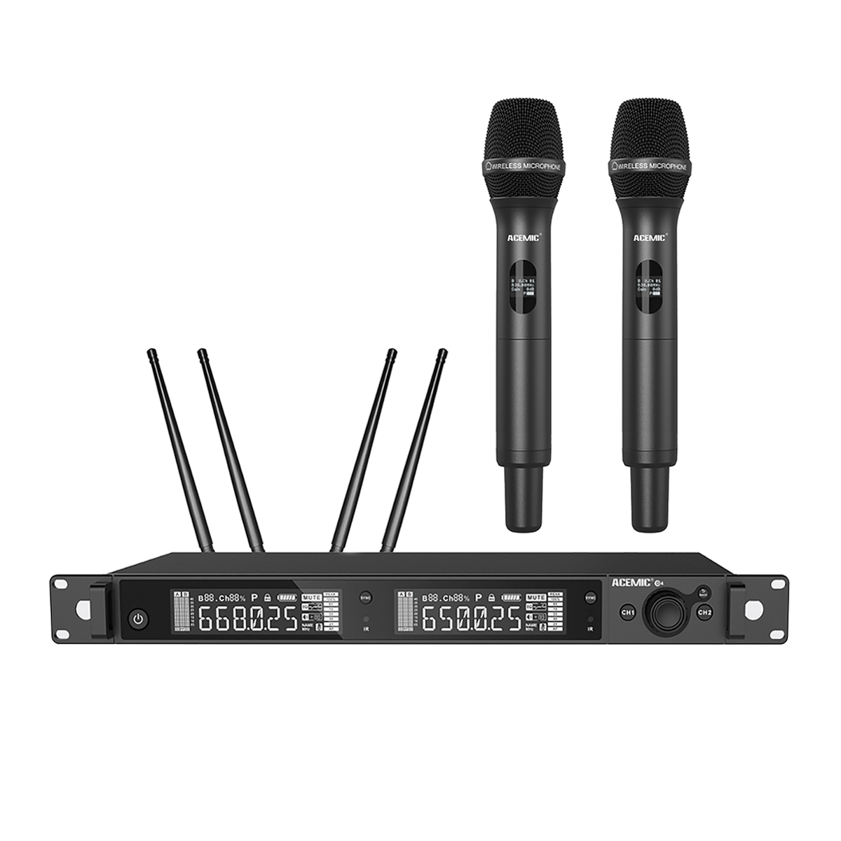 D4 Digital Wireless Microphone System for Stage