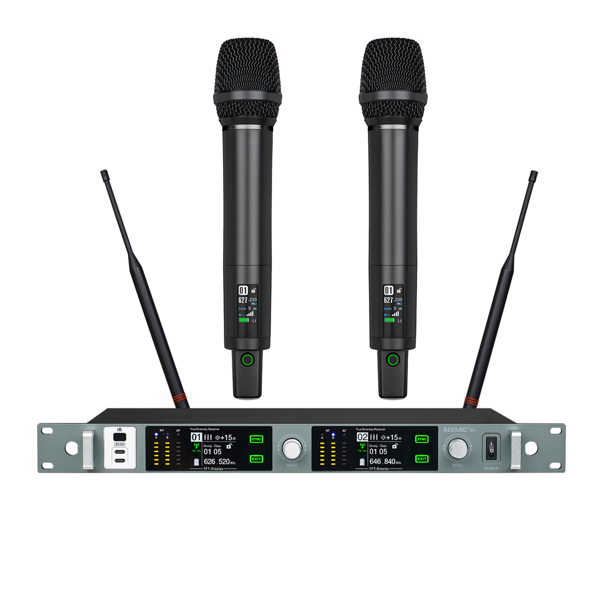 G4/MicF Wireless Microphone System for Large Stage 300m