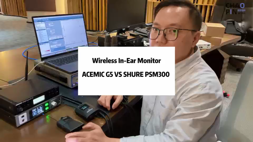 G5B Stereo Wireless In-Ear Monitor System for Singers