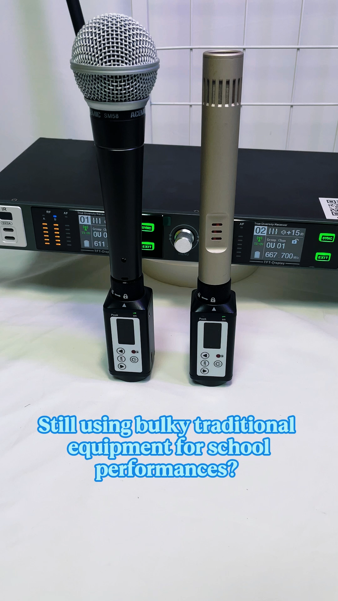 G4/TR-1 XLR Wireless Transmitter and Receiver for Microphone 300m