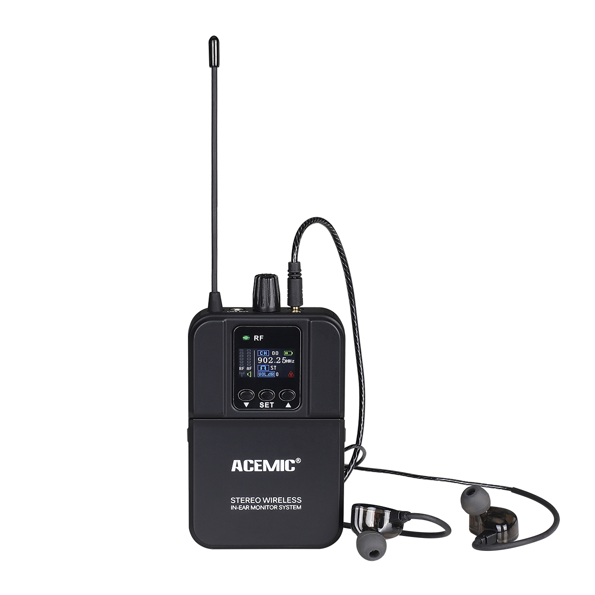 S1 Stereo Wireless In-Ear Monitor System for Singer