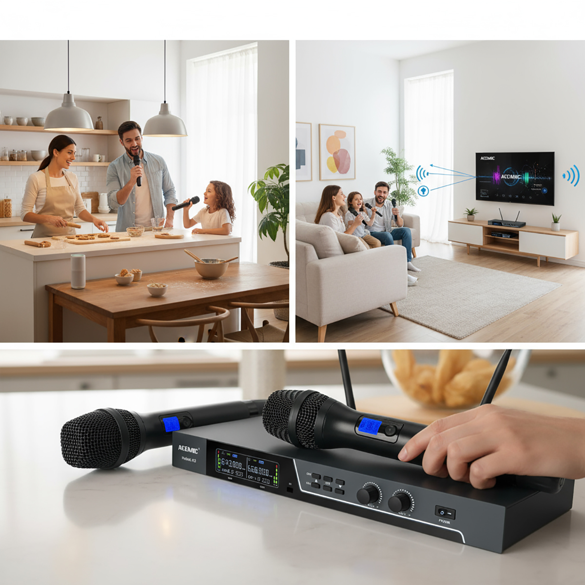 K2 Wireless Karaoke Microphone for KTV