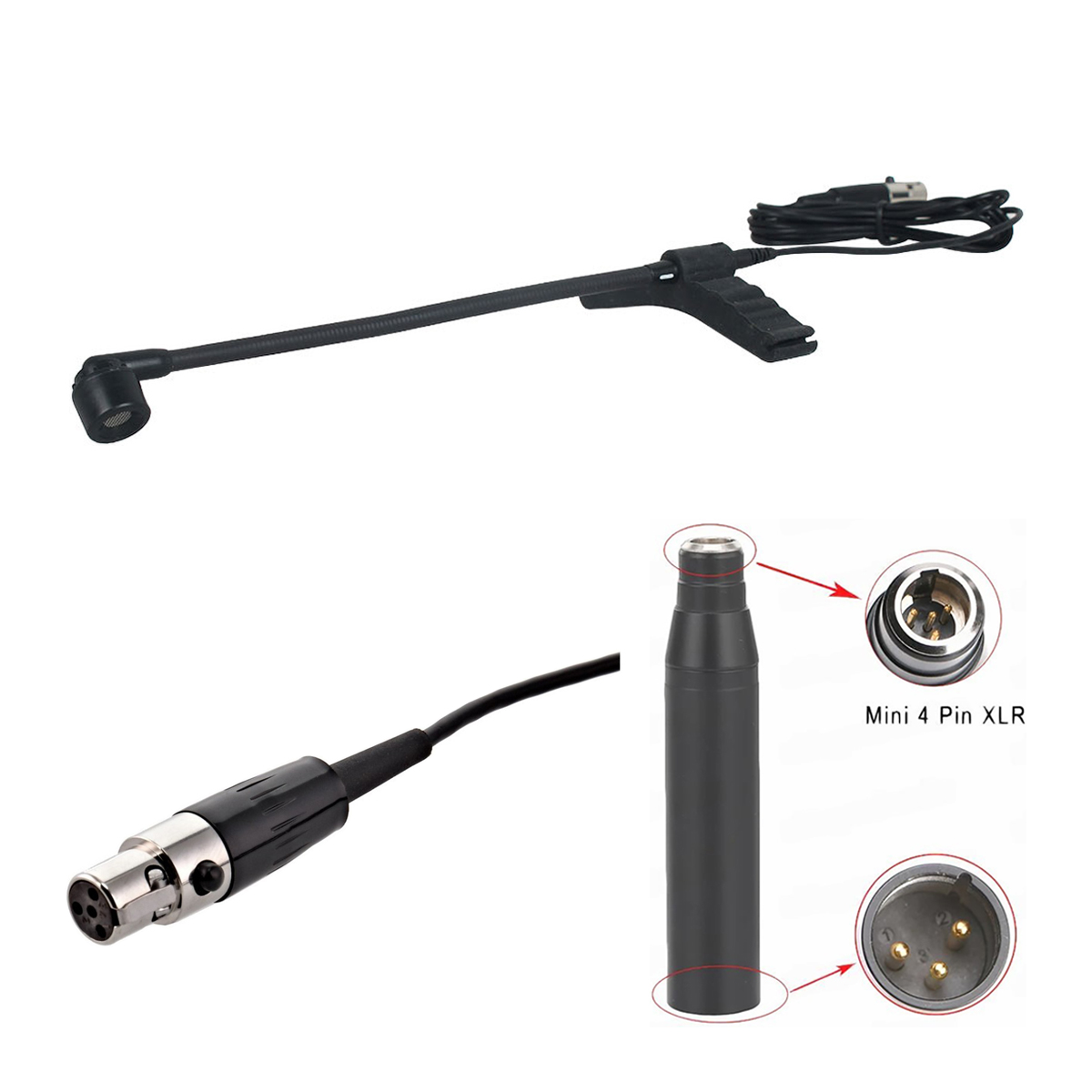 CT-20 Wired Cello Microphone