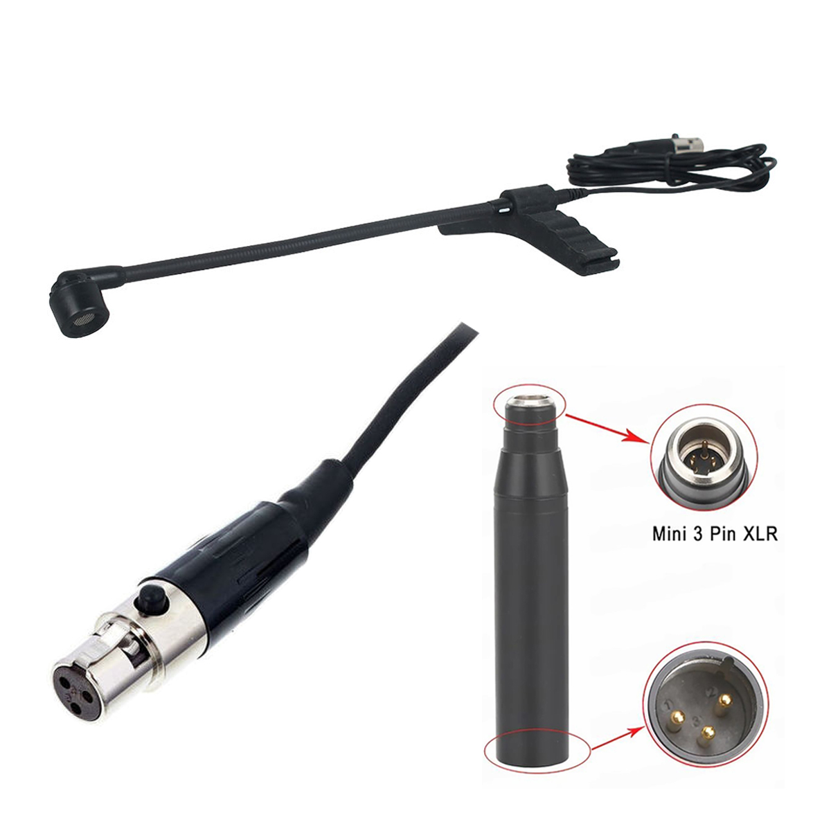 CT-20 Wired Cello Microphone