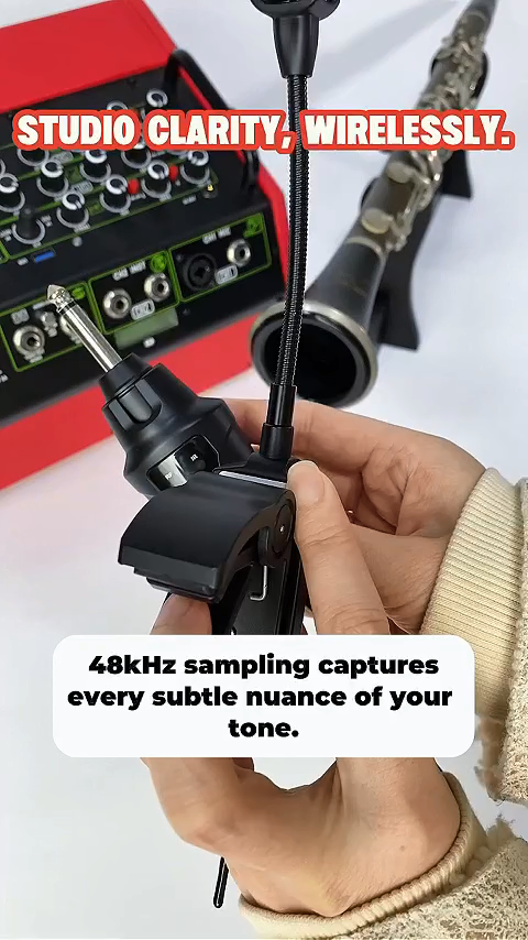 KT-5 Wireless Clarinet Microphone System